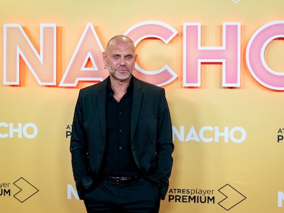 Nacho Vidal, en el estreno de la serie de Atresplayer Premium 'Nacho' en Madrid, el 1 de marzo.