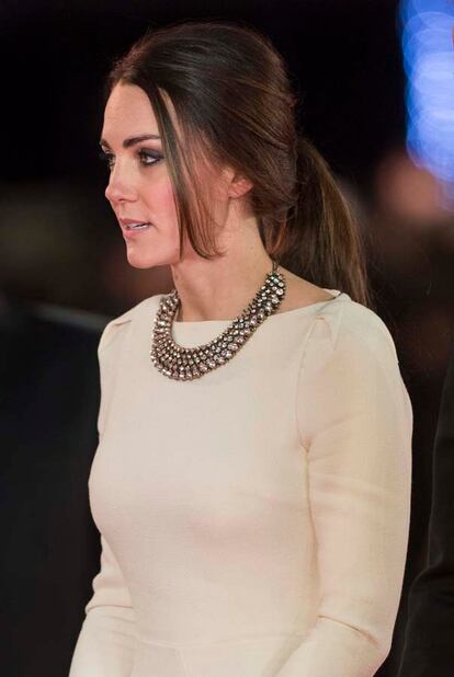 Kate Middleton en el estreno de Long Walk to Freedom en Londres.