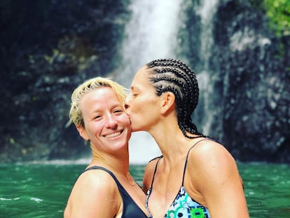 Megan Rapinoe y Sue Bird en una imagen de Instagram