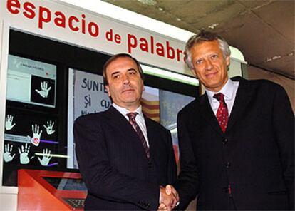 Los ministros de Interior español y francés han participado en un homenaje en la estación madrileña de Atocha.