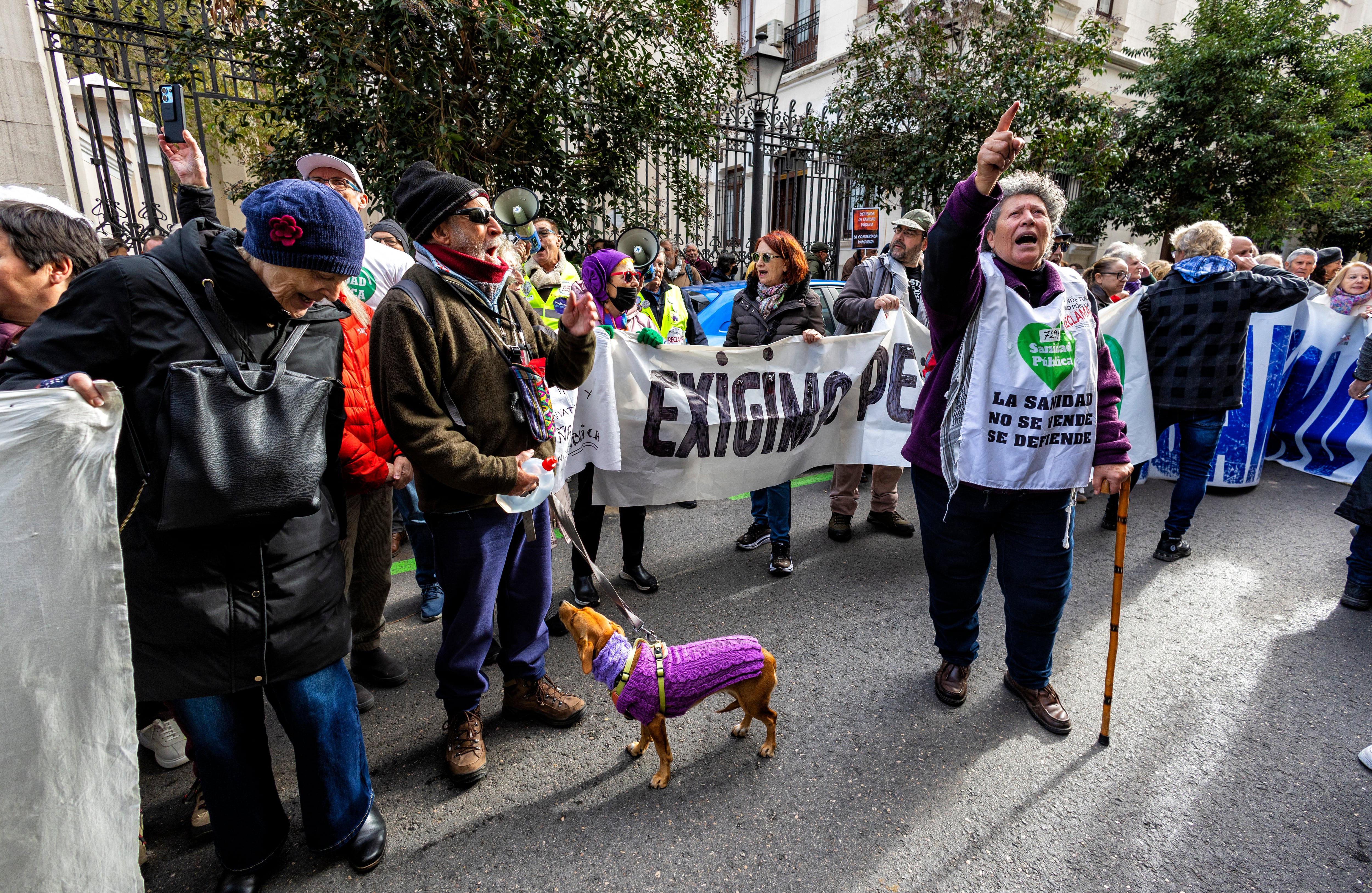 В Мадриде протестуют против бизнеса в здравоохранении