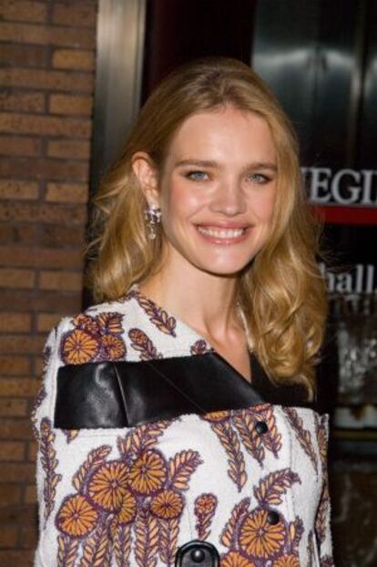 Natalia Vodiánova, en una entrega de premios el pasado noviembre en Nueva York.