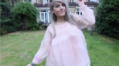 Um dos recentes vídeos da youtuber Marina Joyce