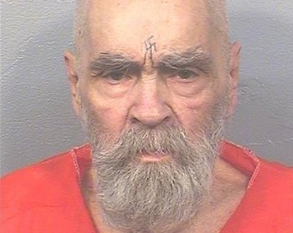 Charles Manson, fotografado em agosto de 2017 na prisão estadual da Califórnia.