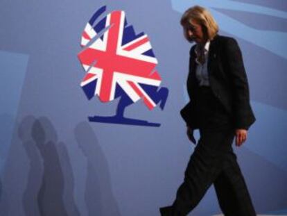 La ministra de Interior británica, Theresa May.