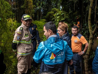 Brigada de búsqueda de la niña Valeria Afanador, en Cajicá, el 14 de agosto.