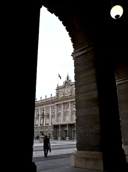 Fachada del Palacio Real de Madrid.