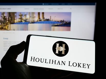 Logo de la compañía norteamericana Houlihan Lokey.