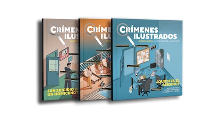 Colección 'Crímenes ilustrados'.