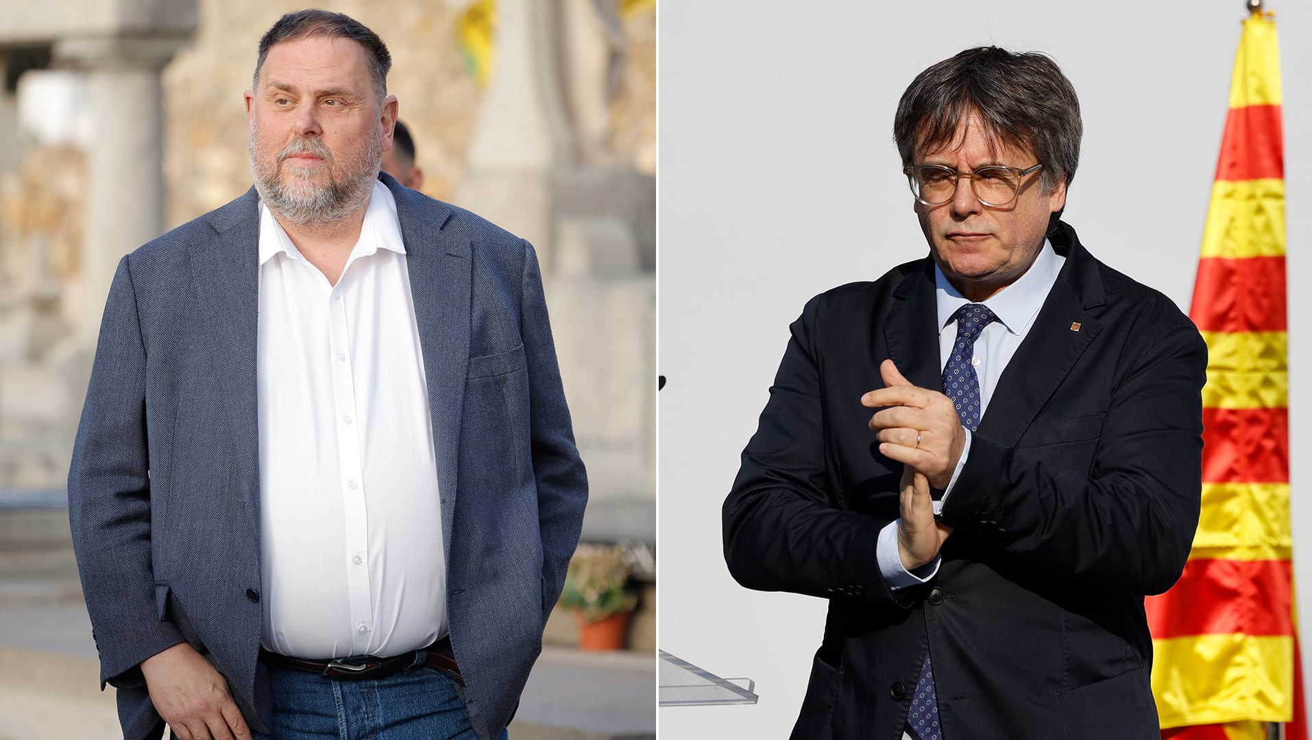 El 2025 de Junqueras y Puigdemont: un ojo en la amnistía, presión máxima a Sánchez y rearmarse para las municipales