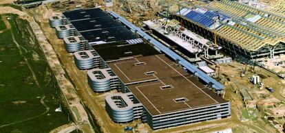 Danosa participó en la construcción de la T4 del aeropuerto de Madrid-Barajas con la impermeabilización de la cubierta.