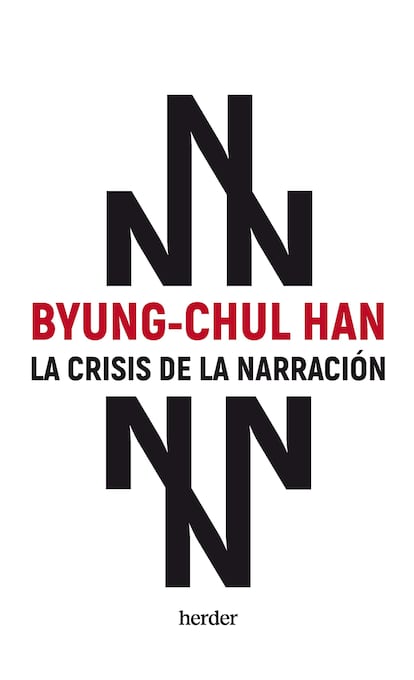 Portada de 'La crisis de la Narración', de Byung-Chul Han.