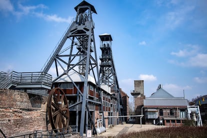 Bois du Cazier, una mina de carbón reconvertida en museo cerca de Charleroi (Bélgica).