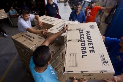 Trabajo previo al d&iacute;a de las elecciones, el s&aacute;bado