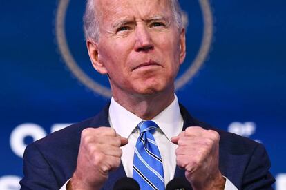 El presidente electo de EE UU, Joe Biden.