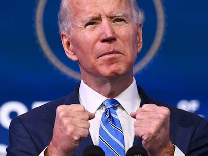 El presidente electo de EE UU, Joe Biden.