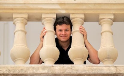 Pablo Jarillo-Herrero, en la Nau de la Universitat de València.