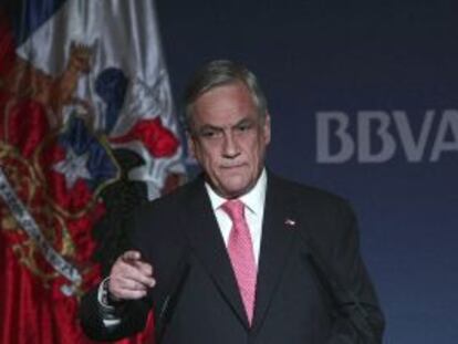 El presidente de Chile, Sebasti&aacute;n Pi&ntilde;era, durante un acto el pasado 14 de diciembre.