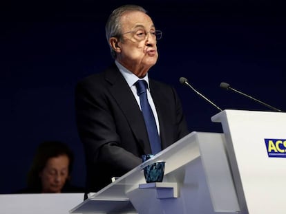 Florentino Pérez, presidente de ACS.