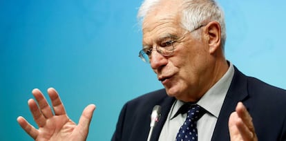 El ministro de Asuntos Exteriores, Unión Europea y Cooperación, Josep Borrell.