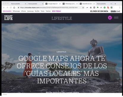 Mover varias pestañas a la vez en Chrome.