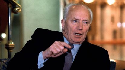 Thorvald Stoltenberg, en una imagen de noviembre de 2002.