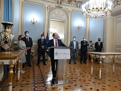 El ministro de Política Territorial y Función Pública, Miquel Iceta, este lunes en Madrid.