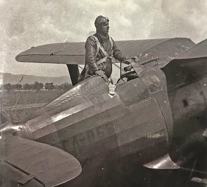 Francesc Viñals, piloto de chato Guerra Civil