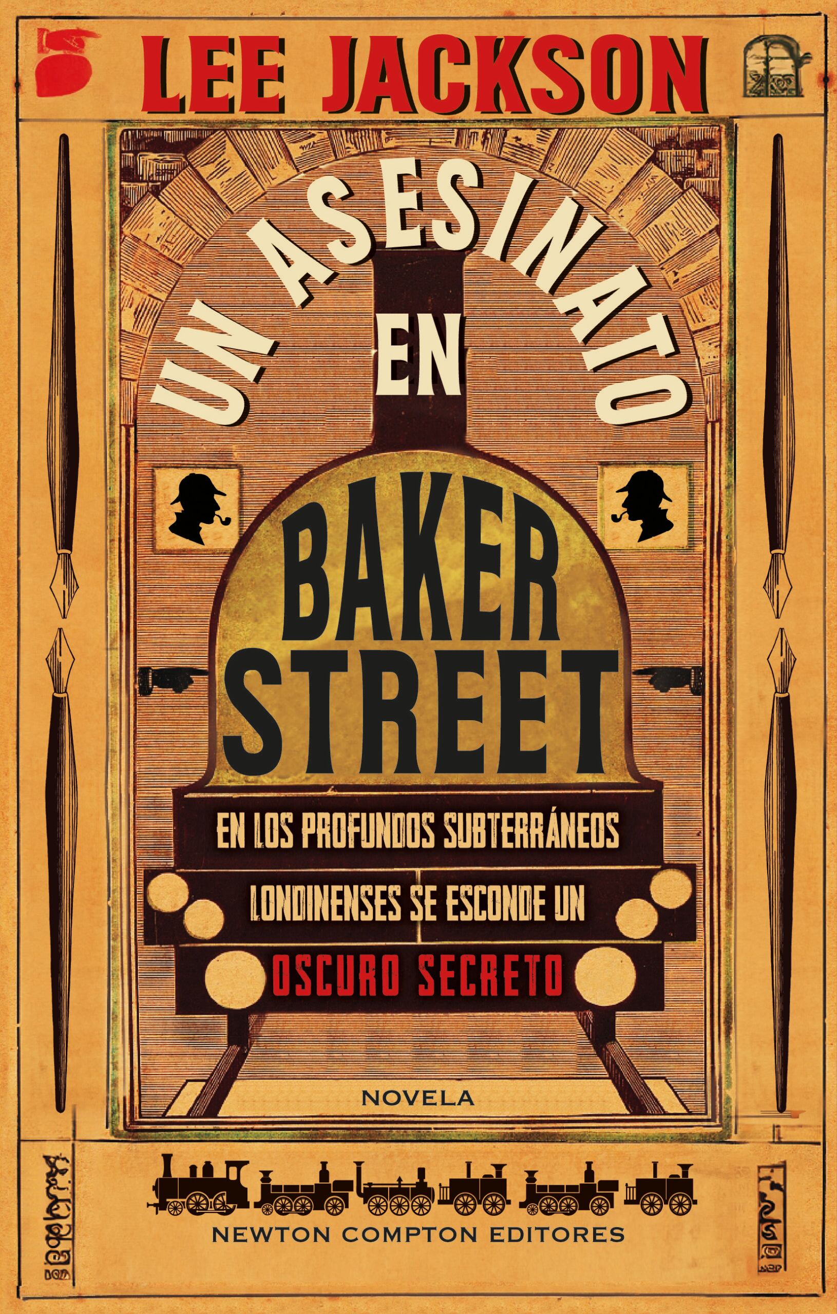 Portada de 'Un asesinato en Baker Street', de Lee Jackson