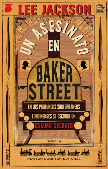 Portada de 'Un asesinato en Baker Street', de Lee Jackson