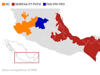 Morena amplía su poder en los Estados y gana siete de los nueve que estaban en disputa