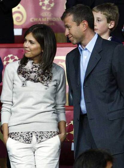 Zhukova y  Abramovich.