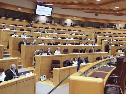 Imagen del pleno del Senado. 