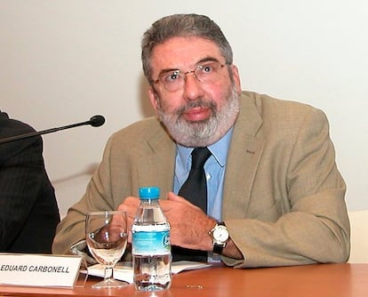 Eduard Carbonell, en una imagen de archivo. 
