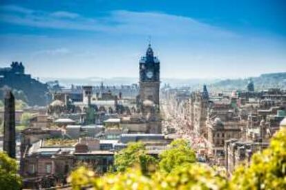 Vista de Edimburgo desde Caston Hill.