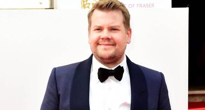 El cómico británico James Corden.