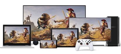 Stadia en todos los dispositivos.