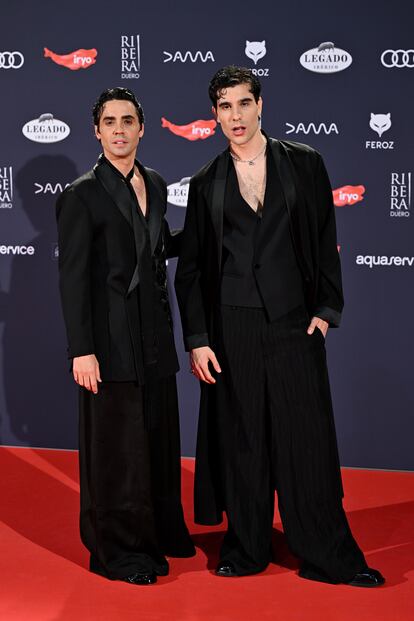 Javier Calvo y Javier Ambrossi, de Emporio Armani.