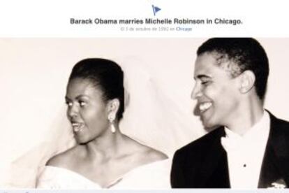 Captura del Pinterst de Obama.