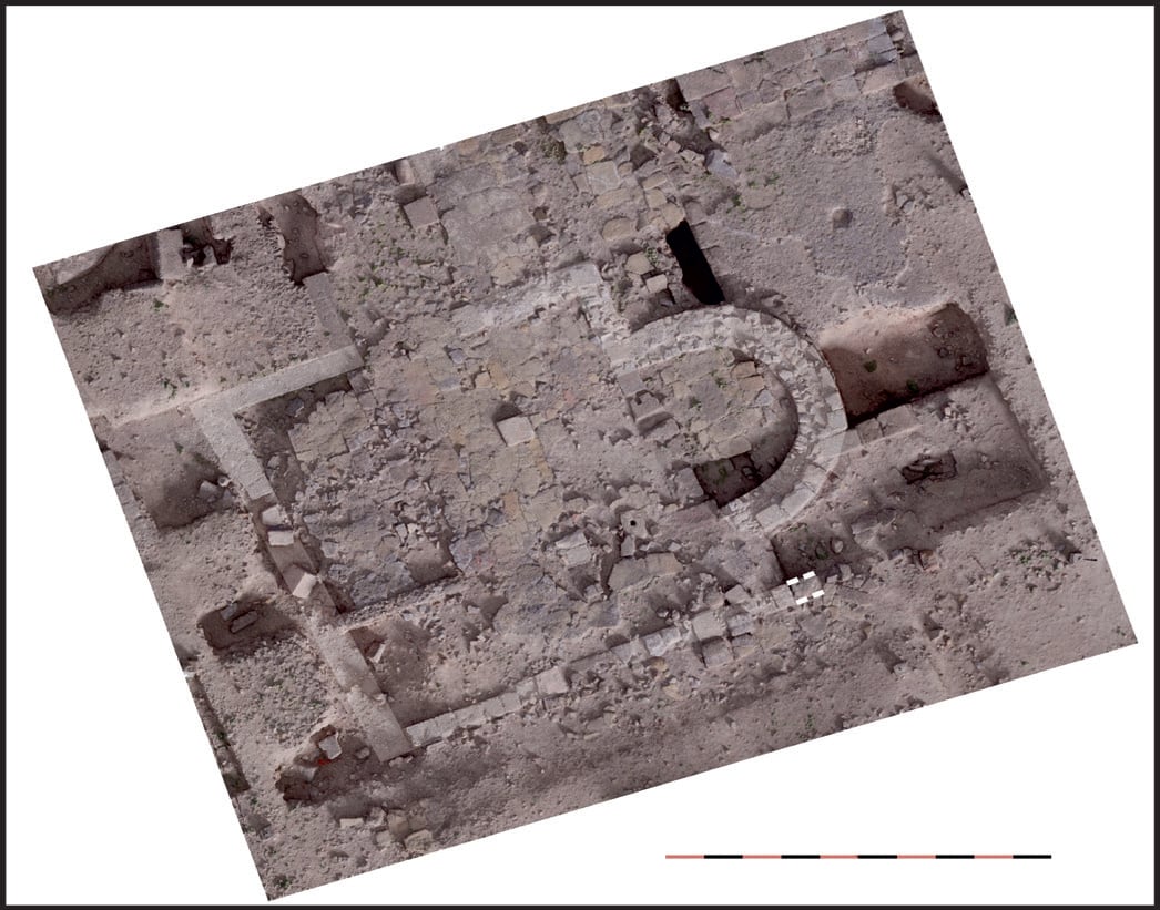 Sinagoga hallada en la ciudad iberorromana de Cástulo, en Linares (Jaén).