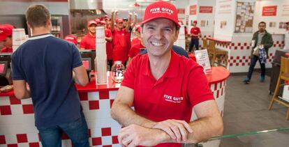 Daniel Agromayor, director general de Five Guys en España.