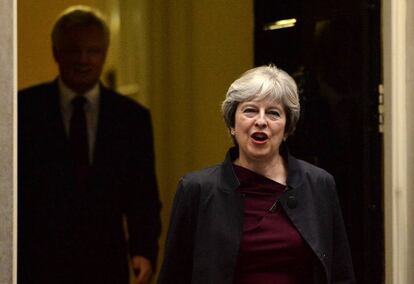 La primera ministra británica, Theresa May.
