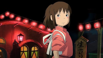 Un momento de 'El viaje de Chihiro'