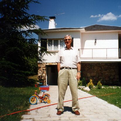 El abuelo del autor, en una de las fotos que recuerda su nieto.