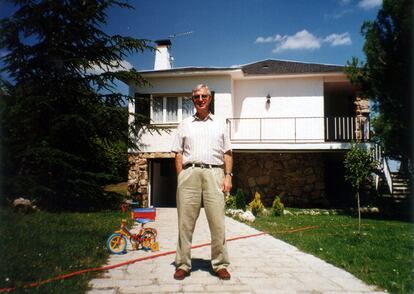 El abuelo del autor, en una de las fotos que recuerda su nieto.