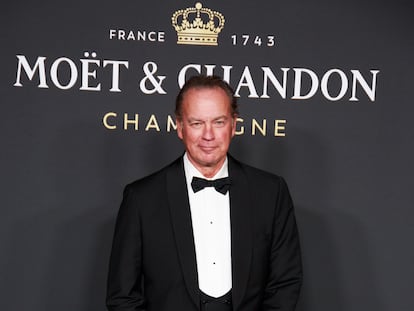 Bertin Osborne, en la fiesta Moet & Chandon en el palacio de Cibeles el 30 de noviembre de 2022 en Madrid.