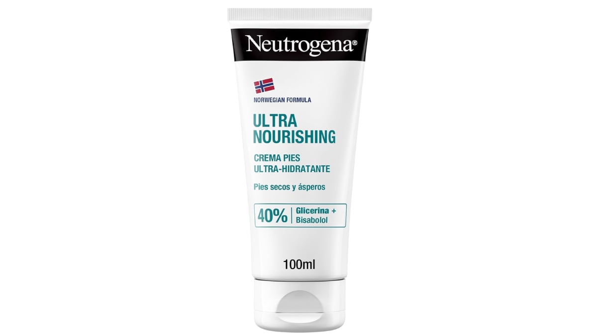 Crema de pies ultrahidratante, de Neutrogena.