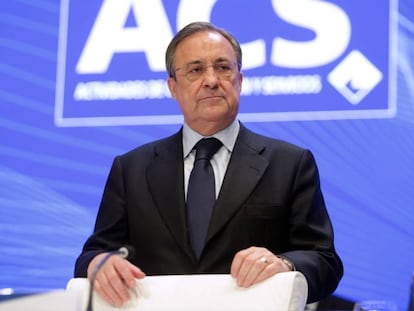  Florentino Pérez, presidente de ACS