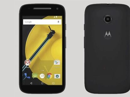 Así podría ser la segunda generación del Motorola Moto E