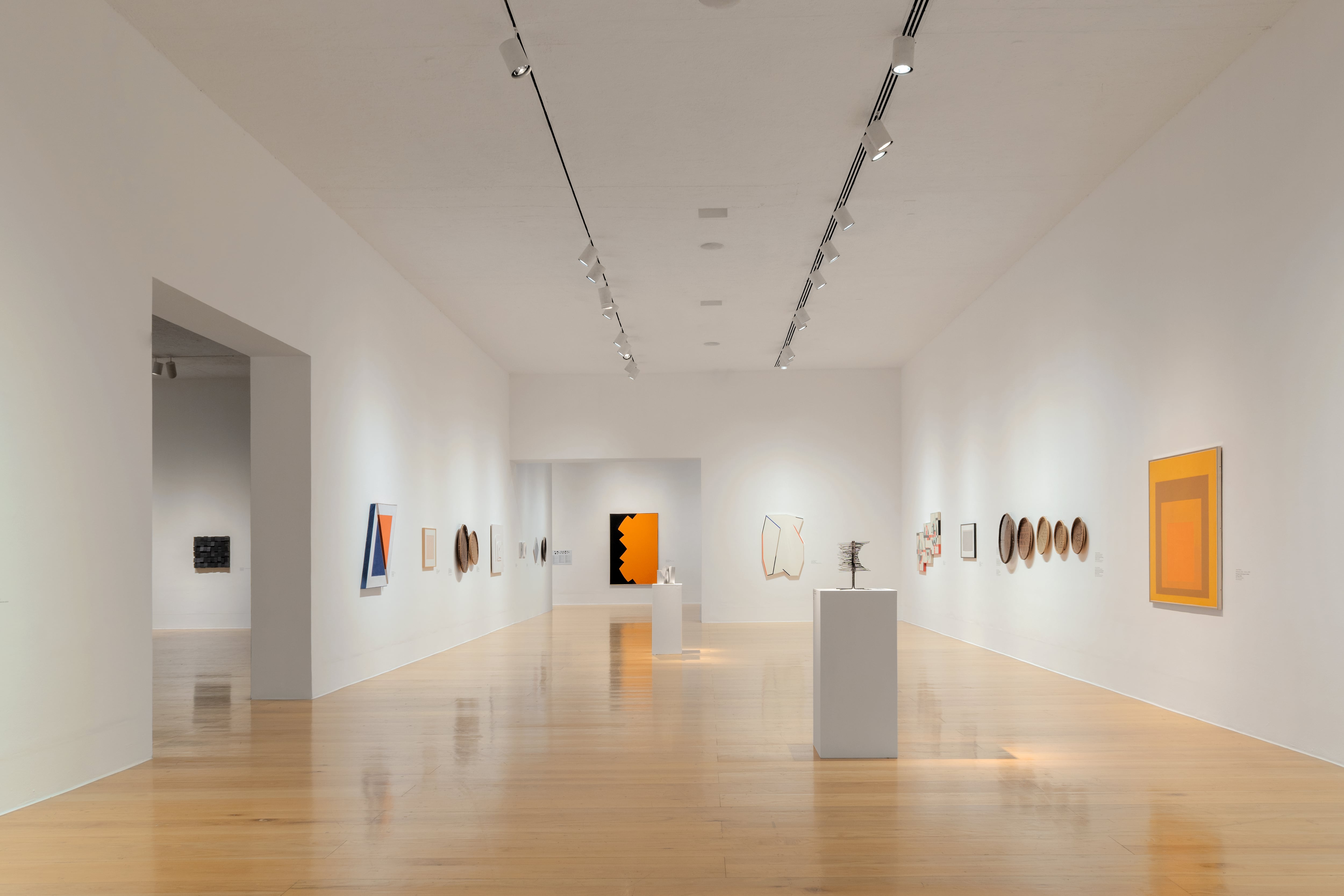 Una de las salas de la exposición. 